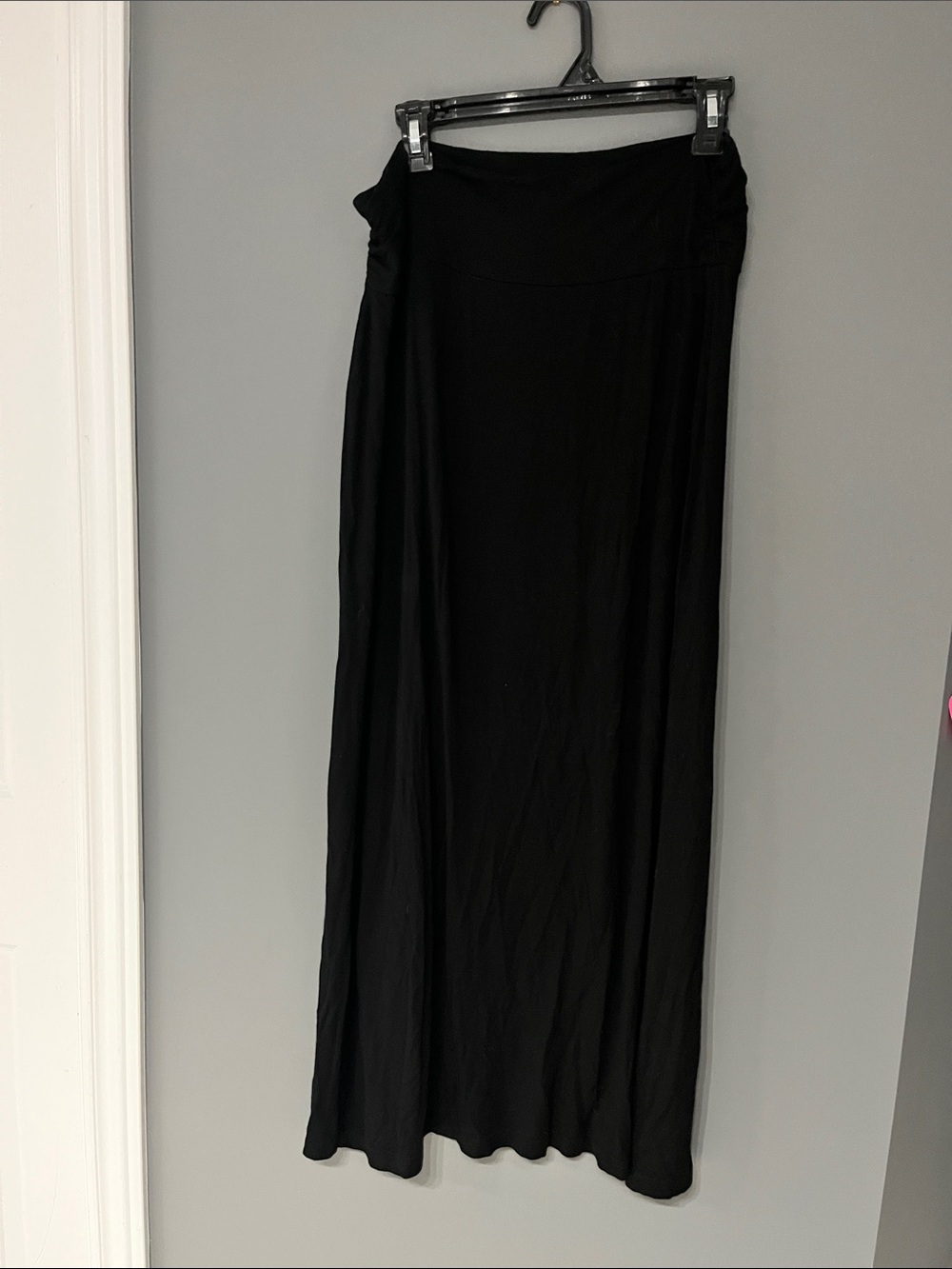 3/$15 Classic Black Maxi Skirt - Comfortable Everyday Wear